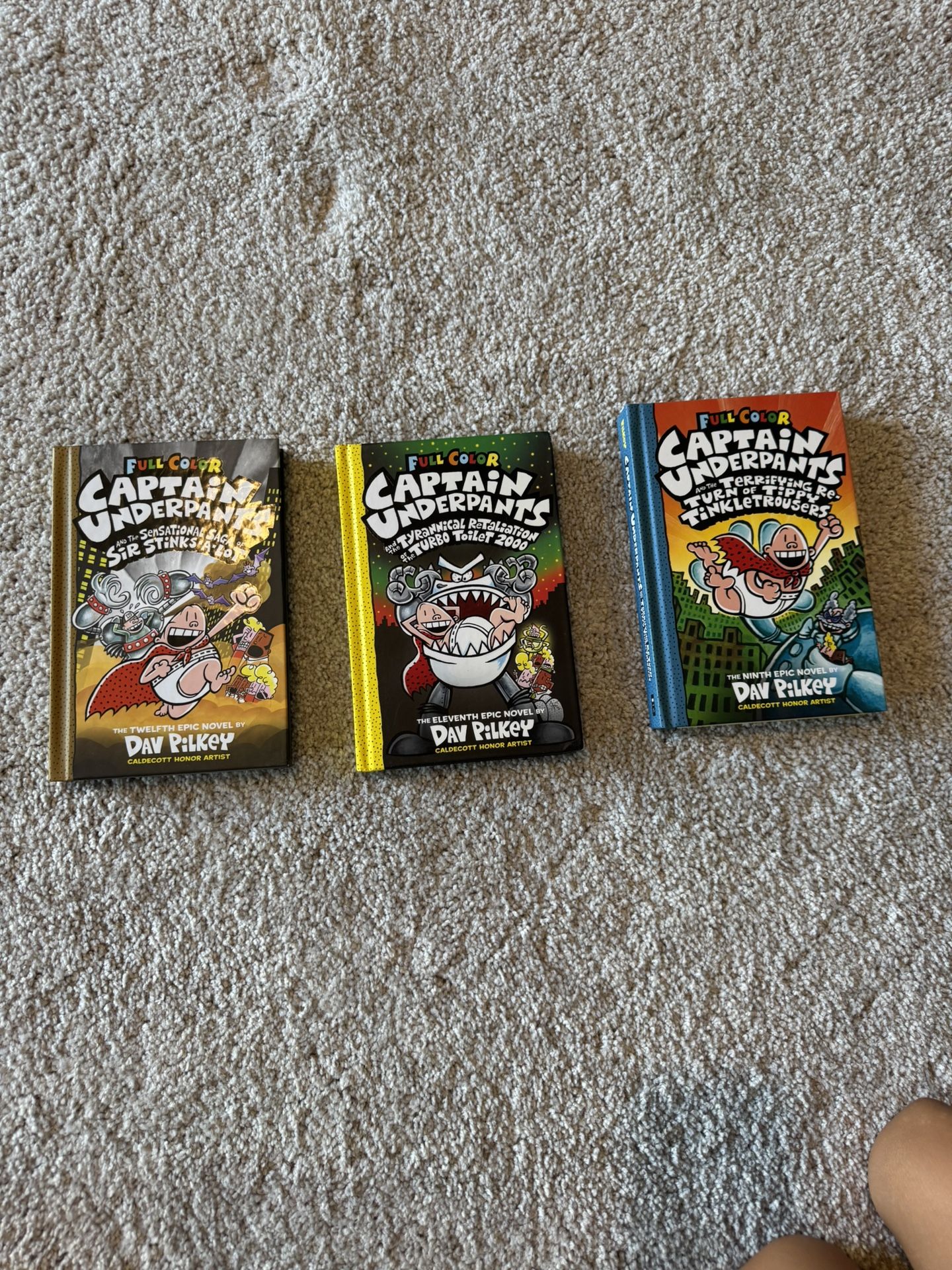 Captain Underpants Books
