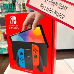 Nintendo Switch OLED New-PAYMENTS AVAILABLE-$1 Down Today 