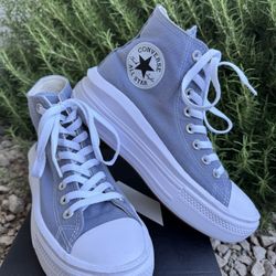 Thunder Daze Blue Converse Chuck Taylor All Star Move High-Top Sneaker