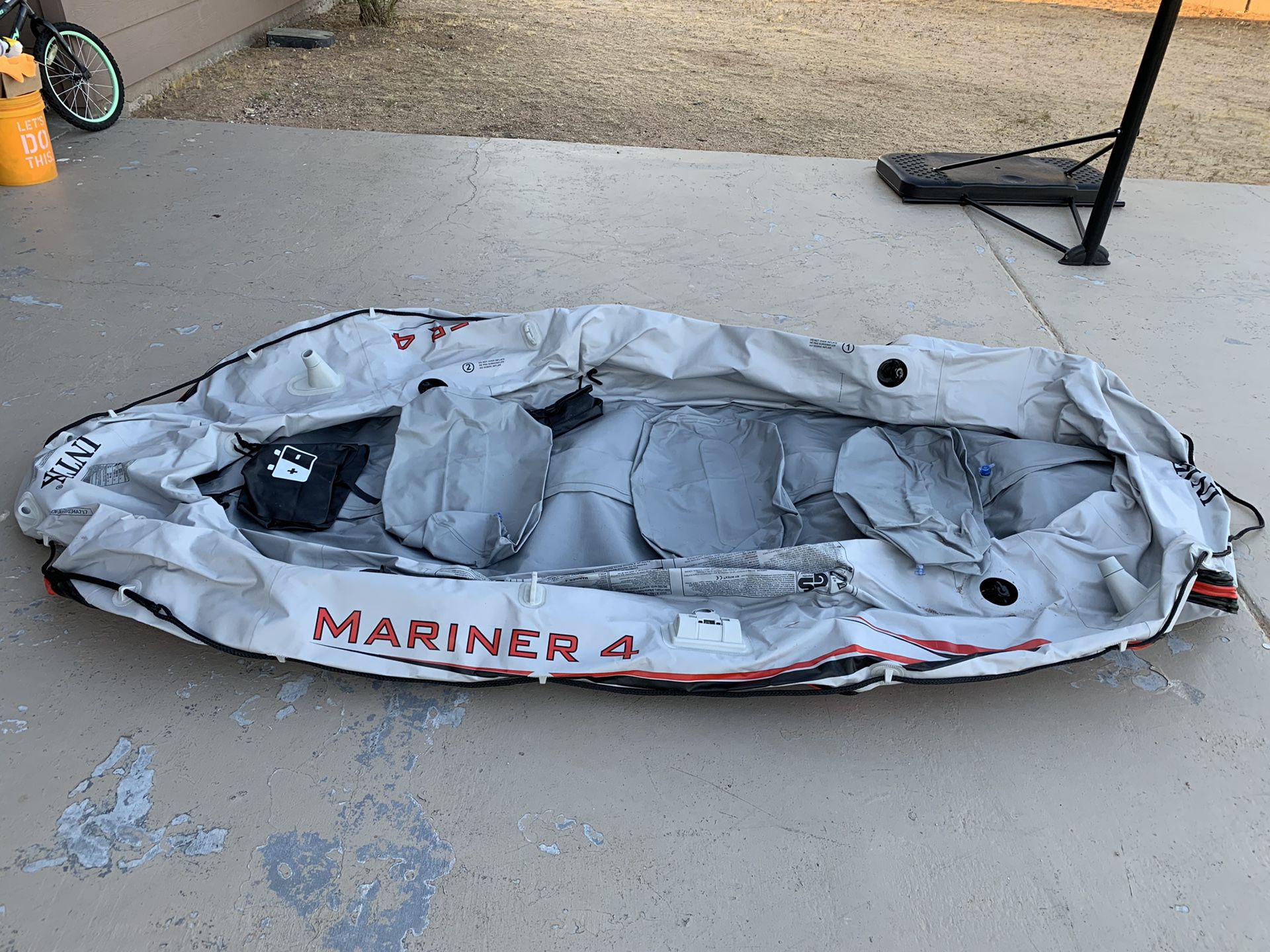 Intex mariner 4 inflatable boat