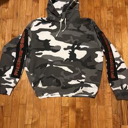 Supreme Woven Patches Hoodie Size M