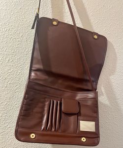 Carla Marcari Leather Business Bag/ Vintage Briefcase!