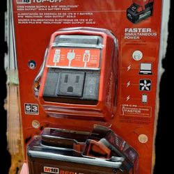 Milwaukee
M18 Inverter with 6.0 Ah Battery