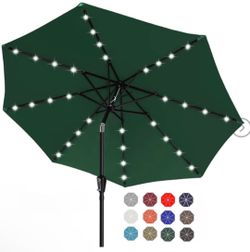 ABCCANOPY Solar LED Patio Umbrella