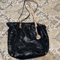 Authentic Metallic Michael Kors Handbag