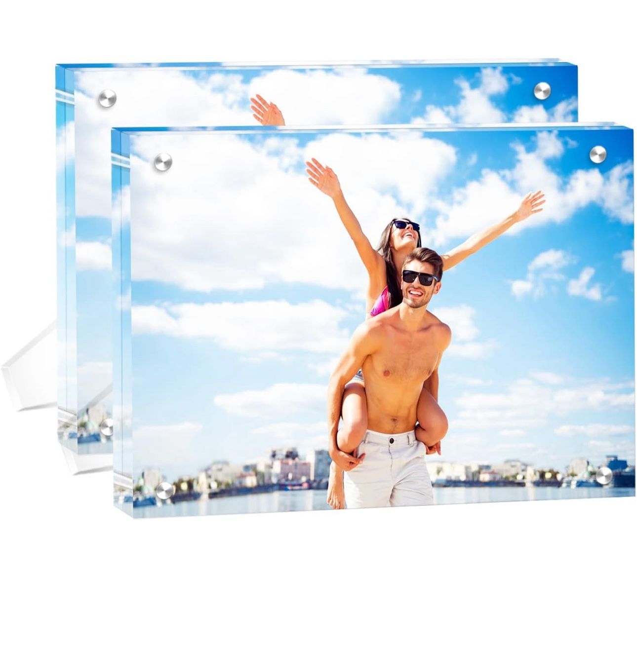 Acrylic 8x10 Picture Frames 5 Pack
