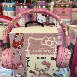 Audífonos Wireless hello kitty 