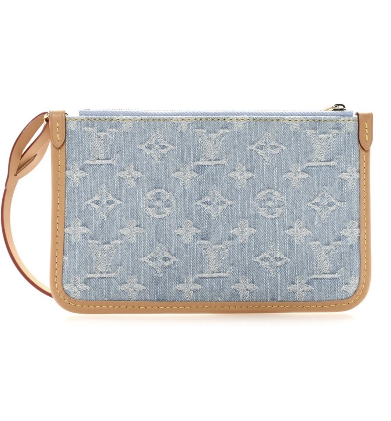 Limited Edition Louis Vuitton Denim Pouch/Wristlet