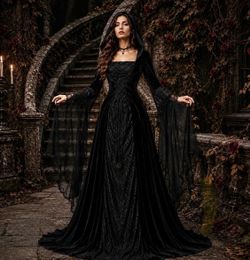 Black long dress