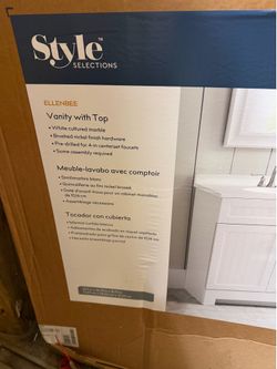 Brand new Vanity