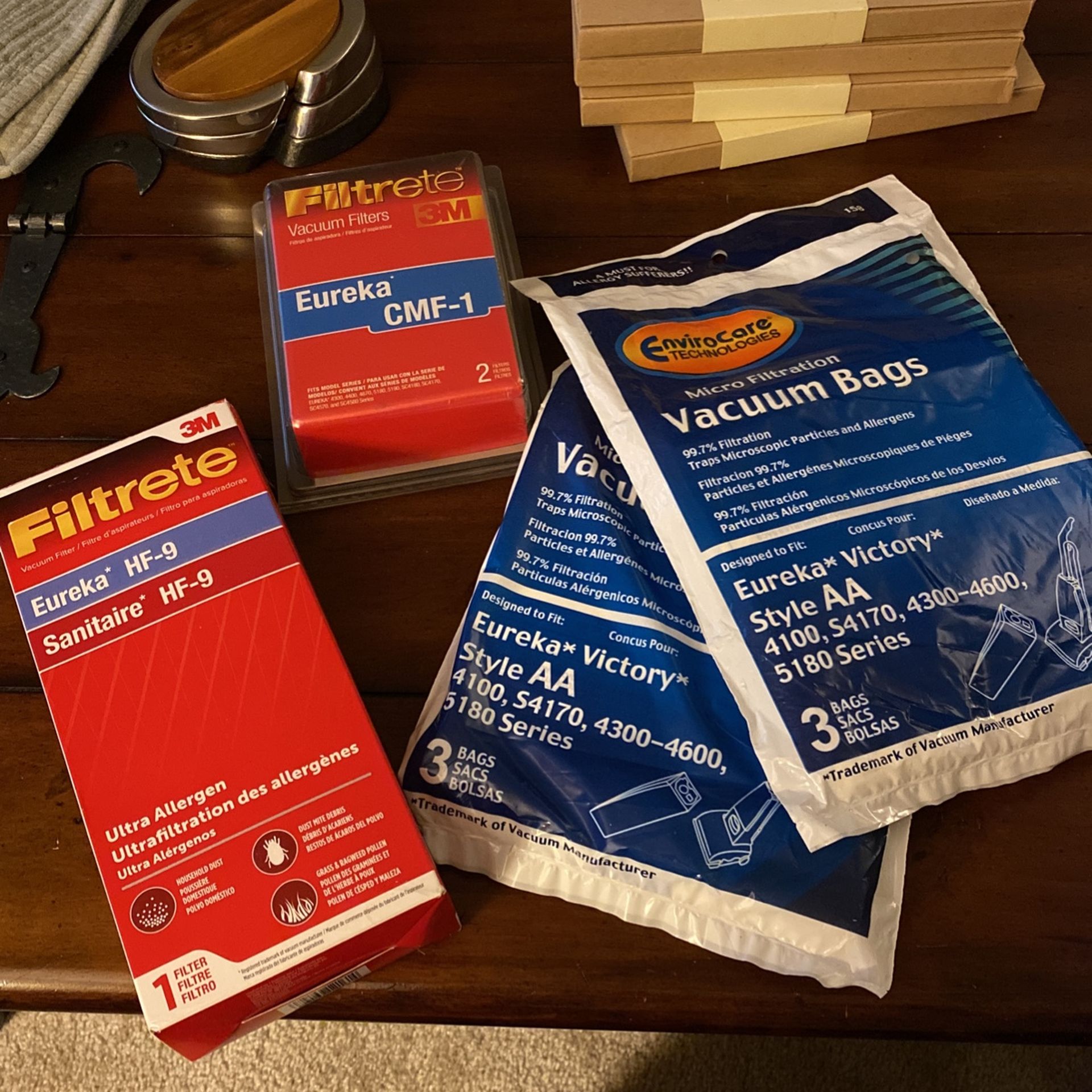 Eureka Vacuum Hepa Filters, Bags & Reg Filters 