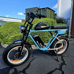 Brand New Bluvall K10 Pro Electric Bike, 52v DualMotor Battery Ebike, 3000 Watts Dual Motor Ebike, Electric Bikes, Electric Scooters 