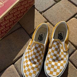 Checkered Vans 