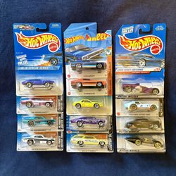 Hot Wheels, Group O P S T V, $2 Each