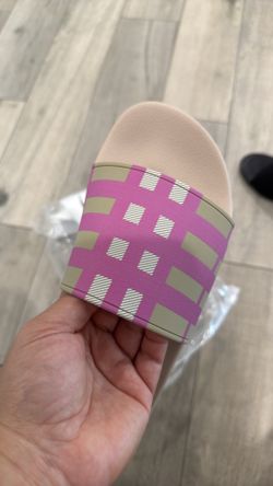 Beautiful pink summer sandals