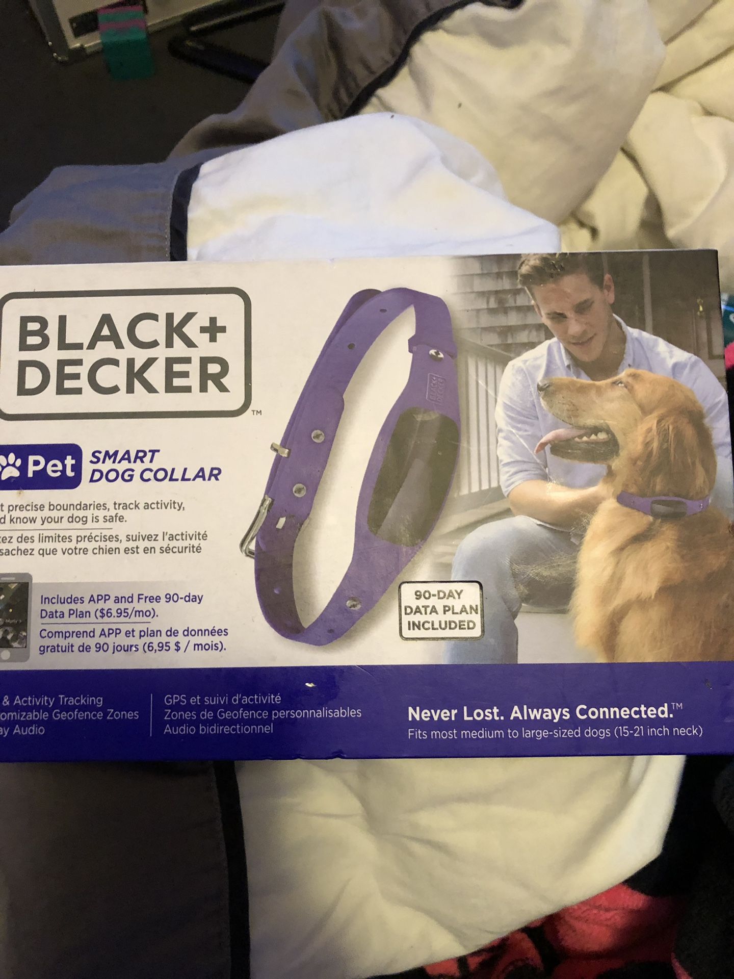 Black + decker smart dog collar brand new unopened