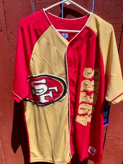 NFL Ultra Game 49ers Baseball Jersey XL New w Tags
