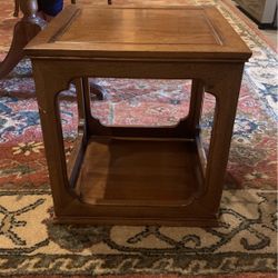Wood Side Table