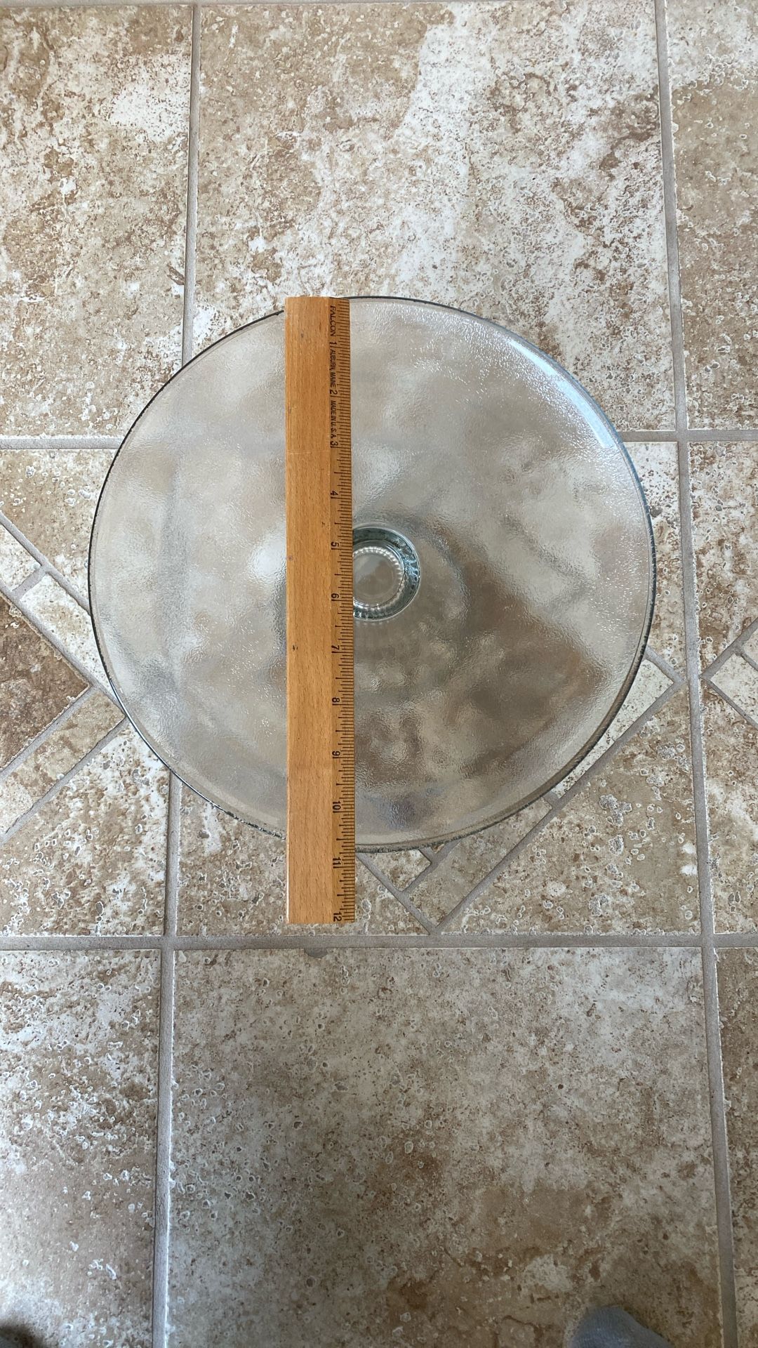Glass Cake Pedestal