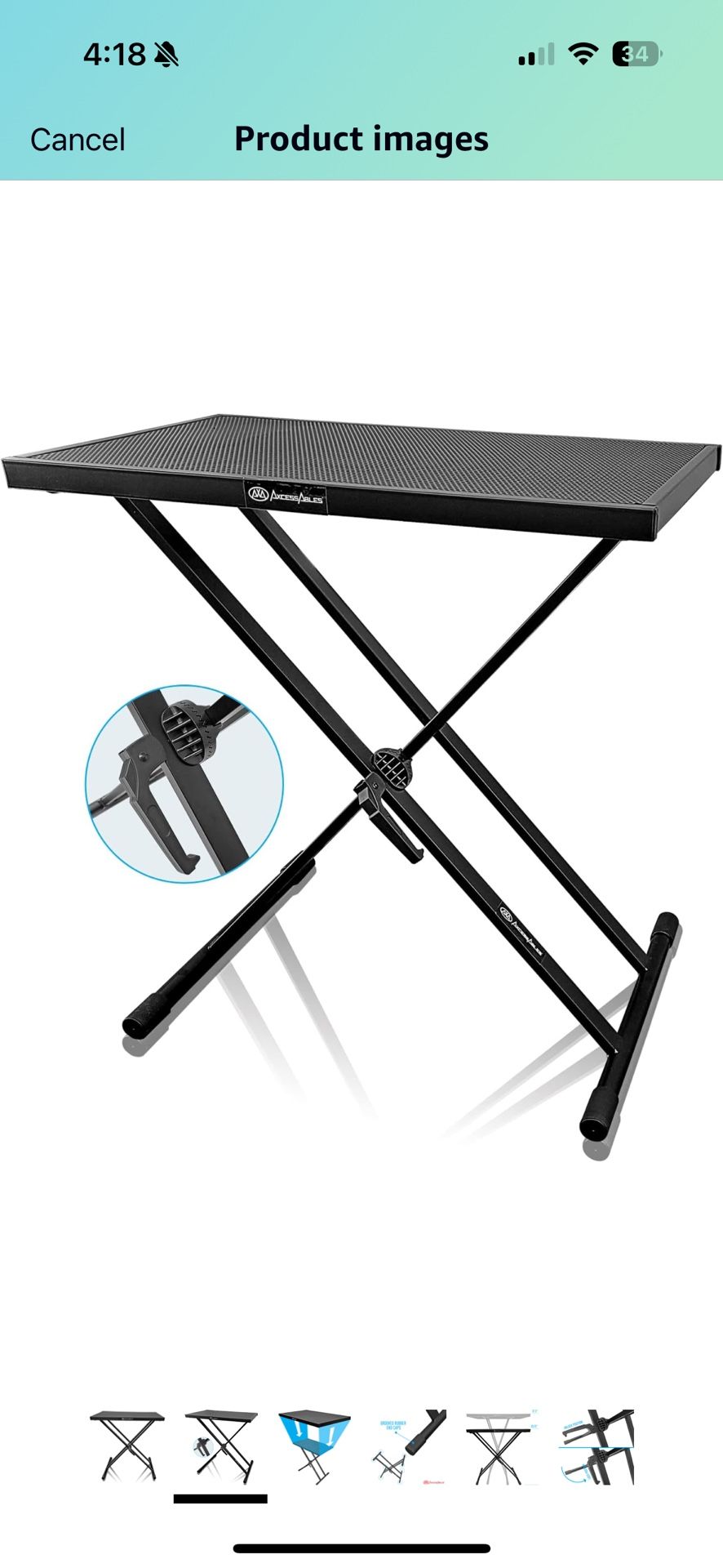 Dj Mixer Midi Keyboard Stand