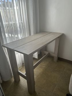 Wood Counter Height Dining Table