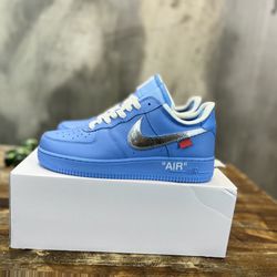 Nike Air Force 1 Low Off White Mca University Blue 32 
