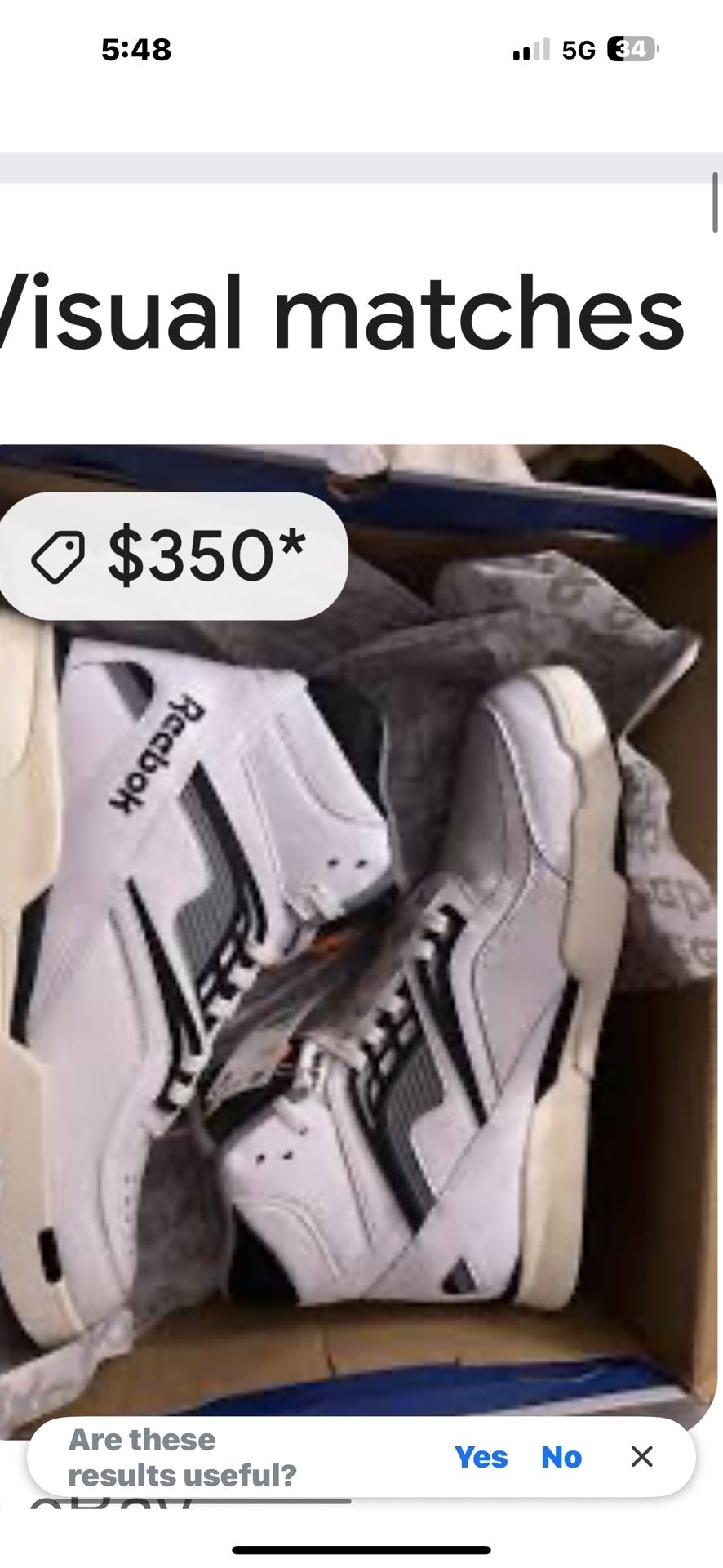 Reebok pumps sneakers