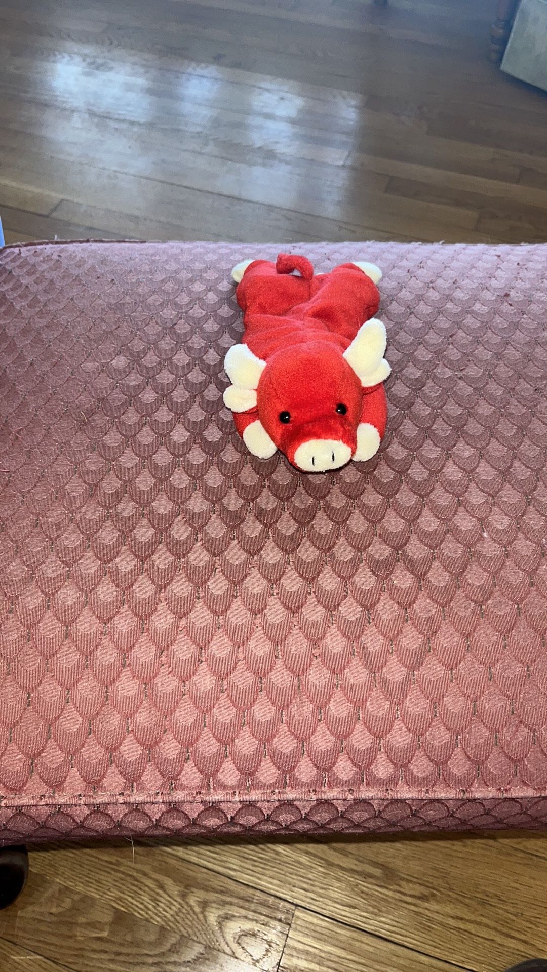 Ty Beanie Babies Red Bull “Snort” Plush