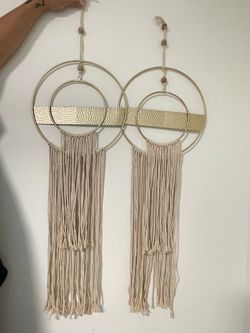 Set of 2 Boho wall decorations