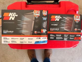 Honda Civic K&N engine & cabin air filters