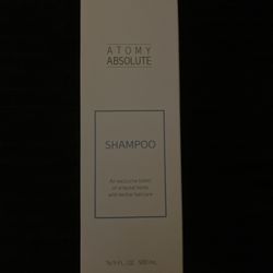 Atomy Absolute Shampoo – 500 mL (16.9 fl oz), White Box