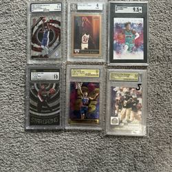 Graded Cards Basketball Football And Baseball 