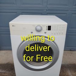 LG Electric Dryer Super Capacity