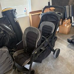Chico Double Stroller 