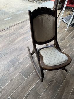 Rocking chair mecedora se dobla