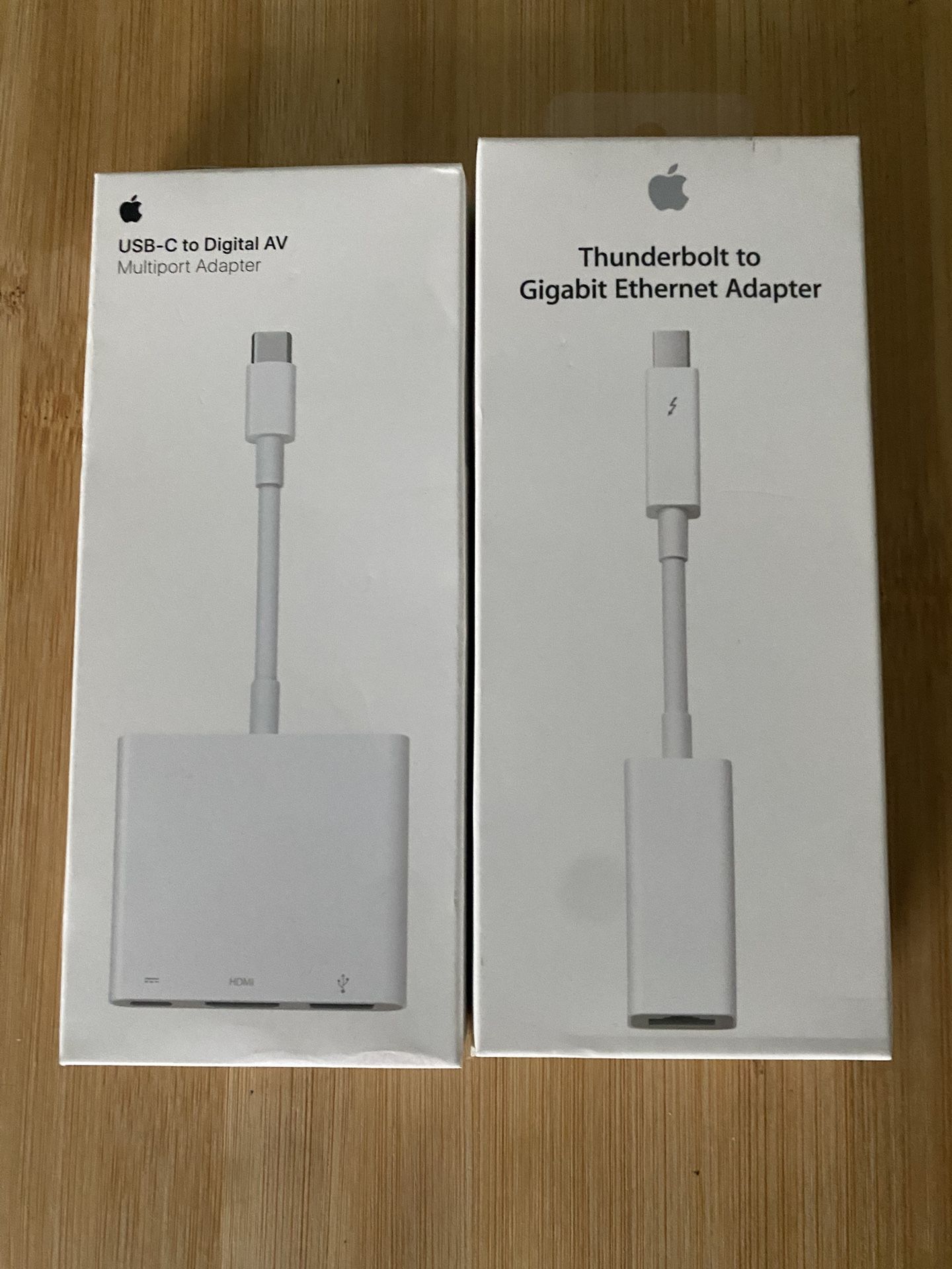 2 Apple Adapters Brand New Unopened