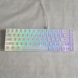 CORBOBO 60% RGB Gaming Keyboard – USB-C Wired, 68 Keys
