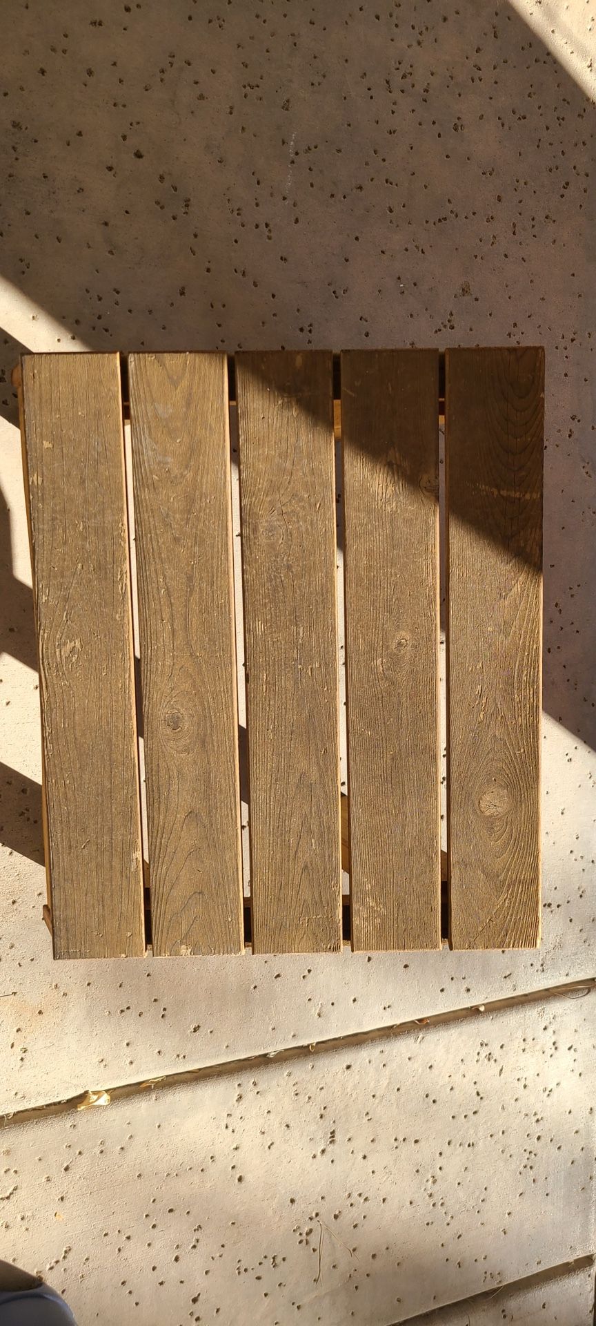 Solid Wood Foot Rest, $12