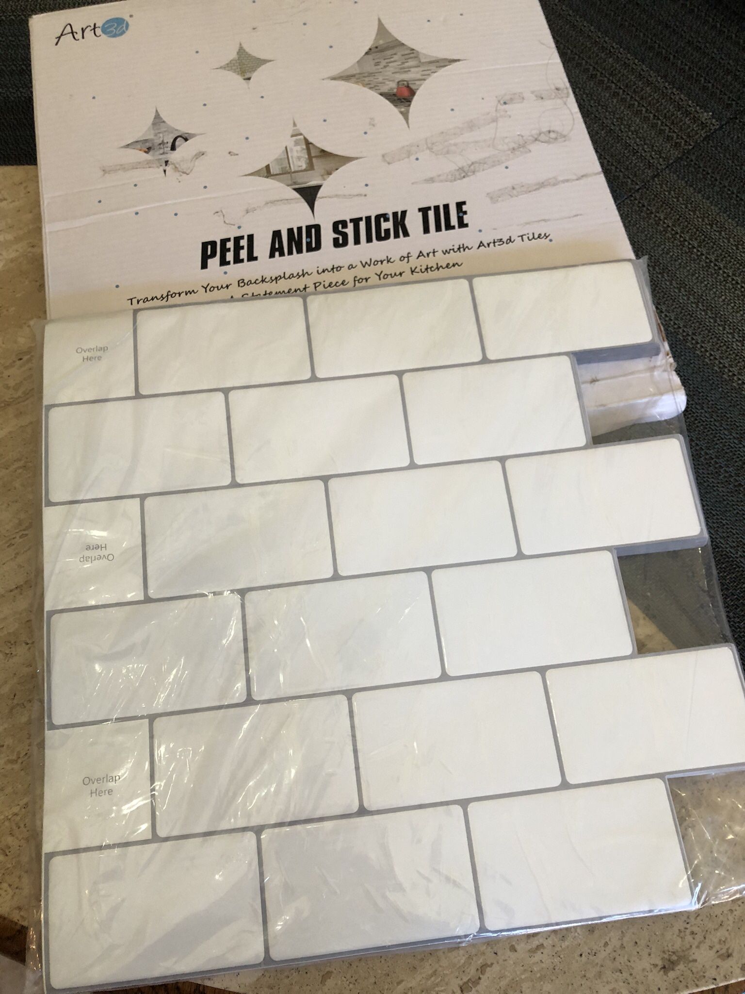 Back Splash Vinyl