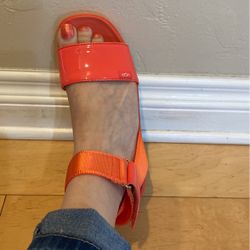 UGGS Have A Neon Yellow Pair And A Beautiful Neon Coral /Orange Color Adorable UGG Sandals