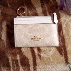 Skinny Mini Coach Id Holder 