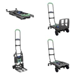 COSCO Folding 2-in-1 Hand Truck, 300 lb. Capacity, Multi-Position Brand New 