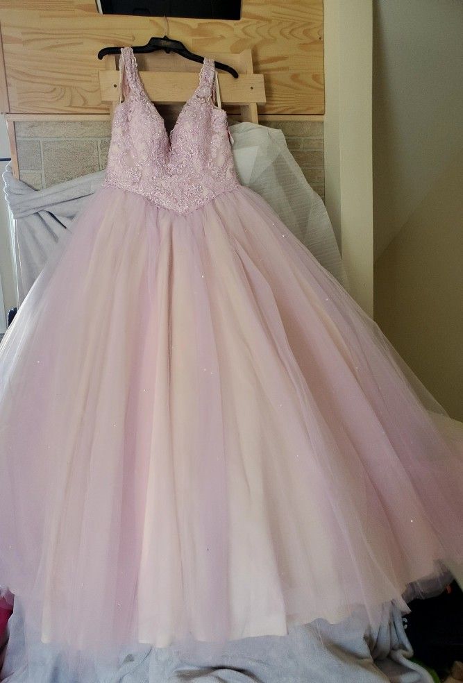 Purple Prom Or Sweet 16 Dress