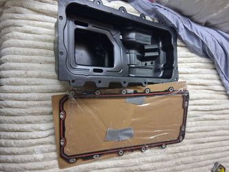 2009 through 2014 Lincoln navigator engine oil pan with gasket