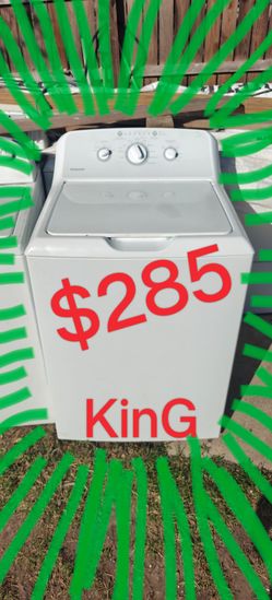 $285 KING Washer HuGe / stackable water heater boiler dryer