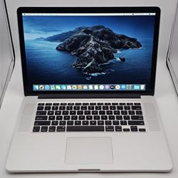 Apple MacBook Pro Retina 15-inch A1398 Early 2013 2.4 GHz i7 8GB RAM 250GB SSD macOS Catalina