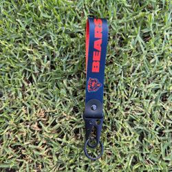 Chicago Bears Wrist Strap Keychain