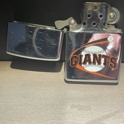 Zippo Lighter W/ SF Giants Logo
