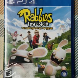 Rabbids Invasion Sony PlayStation 4 PS4 Video Game NEW/sealed Fast Shipping