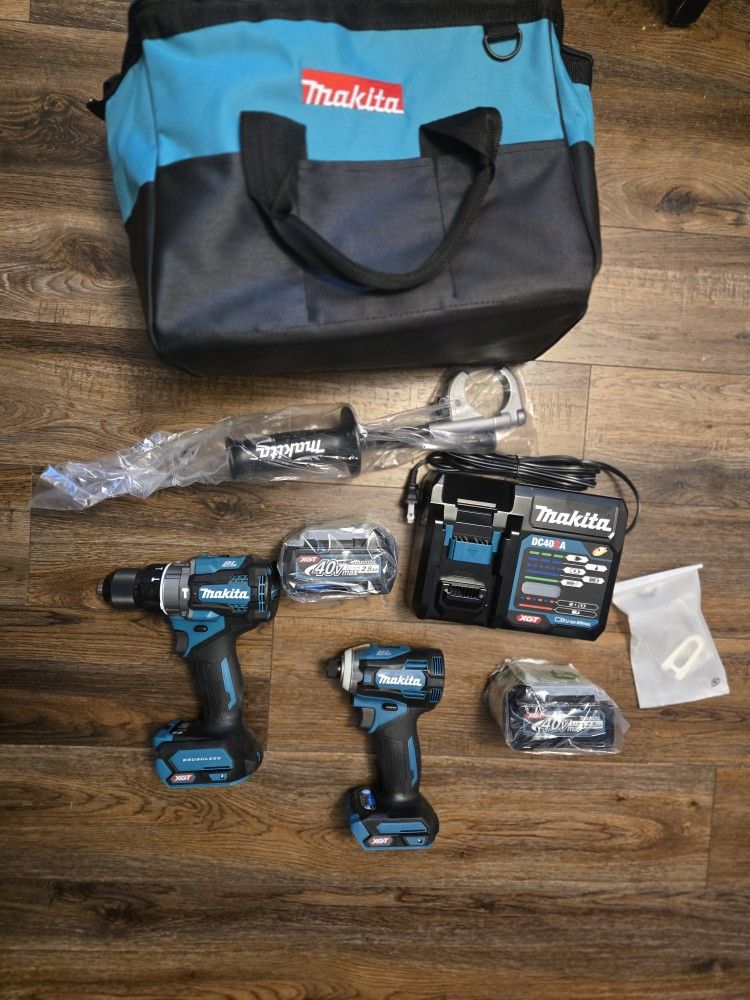 Makita Drill Xgt Combo